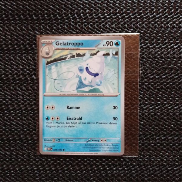 Pokemon Sammelkarte --Gelatroppo