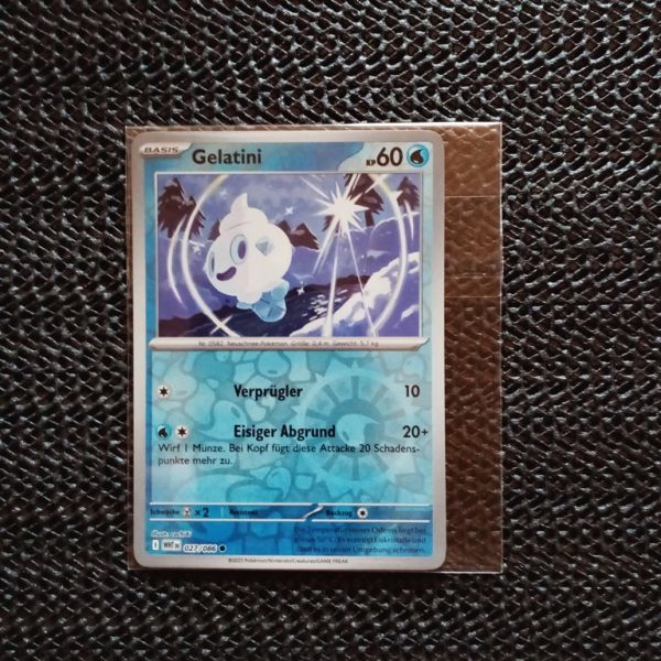 Pokemon Sammelkarte -Gelatini