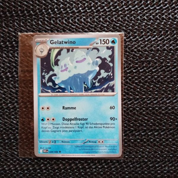 Pokemon Sammelkarte -Gelatwino
