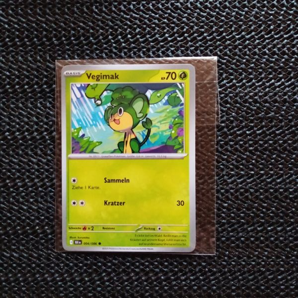 Pokemon Sammelkarte --Vegimak-Sammeln