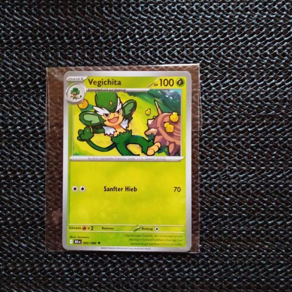 Pokemon Sammelkarte --Vegichita-Sanfter Hieb