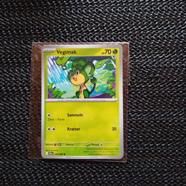 Pokemon Sammelkarte --Vegimak-Sammeln