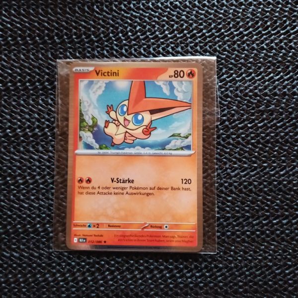 Pokemon Sammelkarte --Victini-V-Stärke
