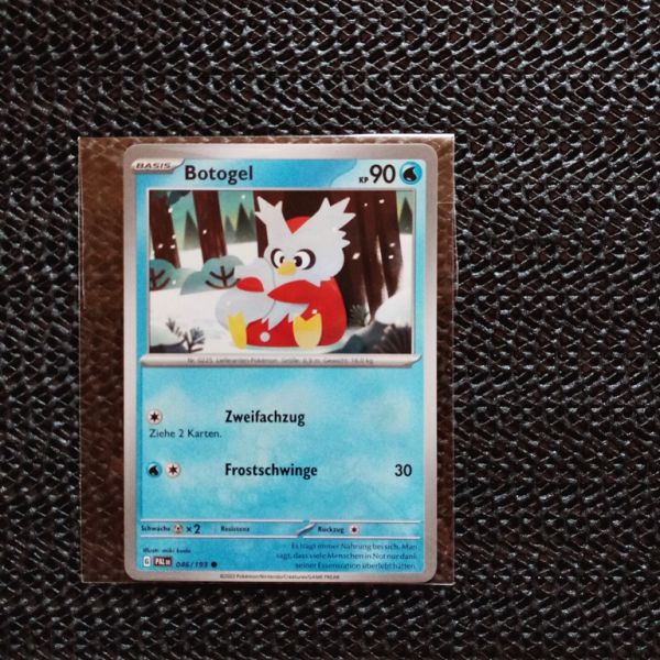 Pokemon Sammelkarte --Botogel-Zweifachzug