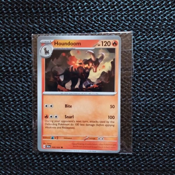 Pokemon Sammelkarte --Houndoom-Biete