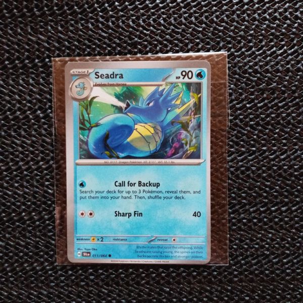 Pokemon Sammelkarte --Seadra-Call for Backup