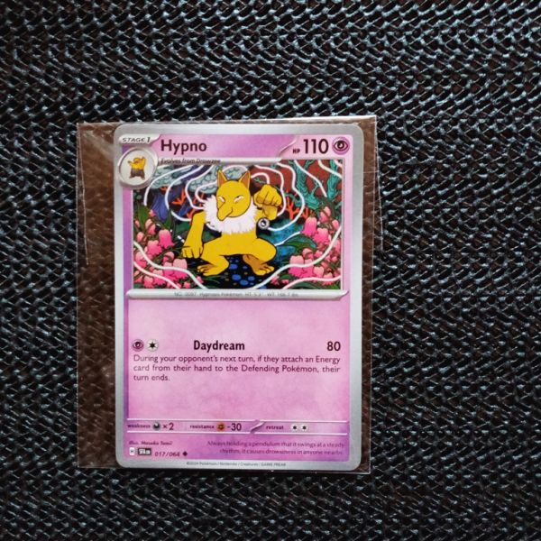 Pokemon Sammelkarte -- Hypno-Daydream
