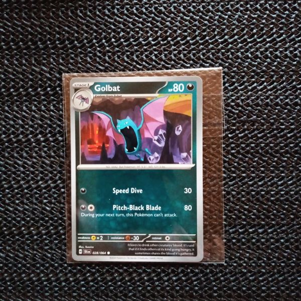 Pokemon Sammelkarte --Golbat-Speed Dive