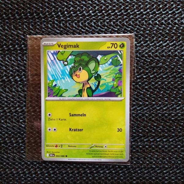 Pokemon Sammelkarte --Vegimak-Sammeln