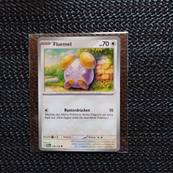 Pokemon Sammelkarte --Flurmel-Runterdrücken