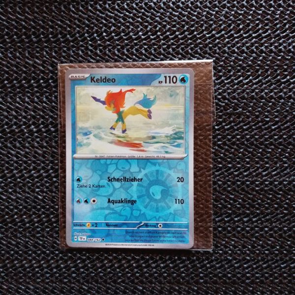 Pokemon Sammelkarte --Keldo-Schnellzieher