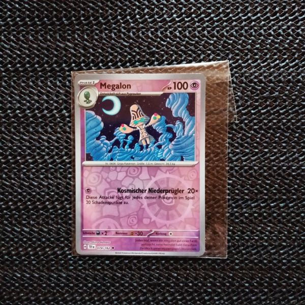 Pokemon Sammelkarte --Megalon-Komischer Niederprügler