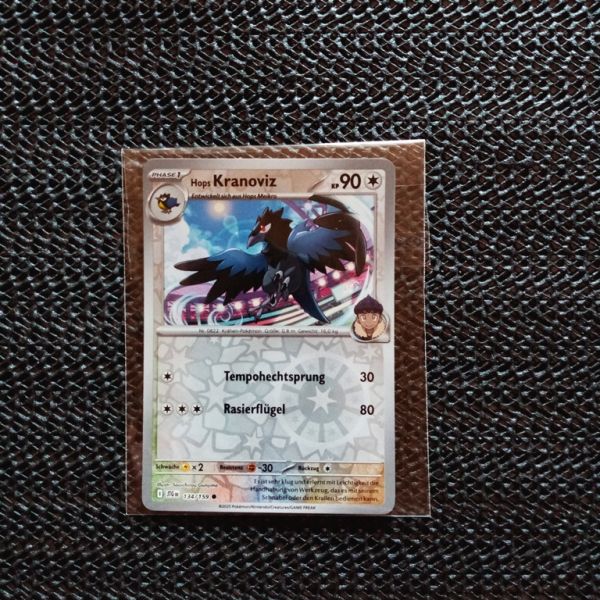 Pokemon Sammelkarte --Hops Kranoviz-Tempohechtsprung