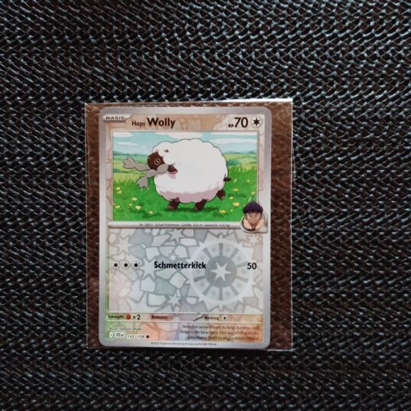 Pokemon Sammelkarte --Hops-Wolly- Schmetterkick