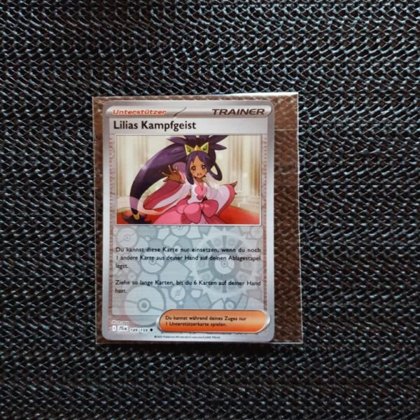 Pokemon Sammelkarte --Lilias Kampfgeist