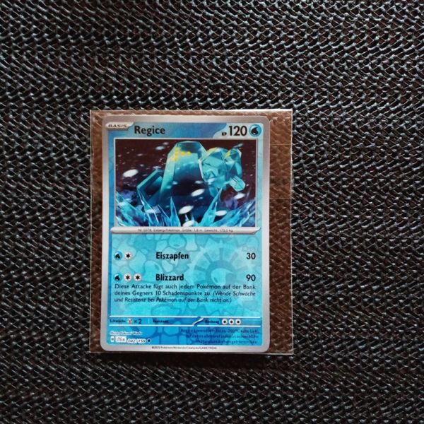 Pokemon Sammelkarte --Regice-Eiszapfen
