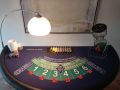 Mobiles Casino ,Black Jack, Poker, Roulette Tisch mit Croupier