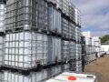 NEU 1000 Liter IBC Container NAGELNEUER TANK gebrauchtes Gitter auf Palette