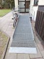 Rollstuhl-Rampe
