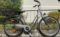 Stadtfahrrad Bavaria Line Lizzard für Damen, 26 Zoll, Nabendynamo, Korb