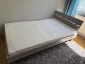 Schickes Bett 120x200 in Betonoptik für Selbstabholer für 50 €