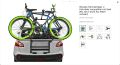 Keine Anhängerkupplung? Fahrradträger für 2 E-Bikes, Heckklappenmontage fast all