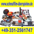 Schmalfilm digitalisieren (Super 8 / 8mm-Film) preiswert in Studio-Qualität !